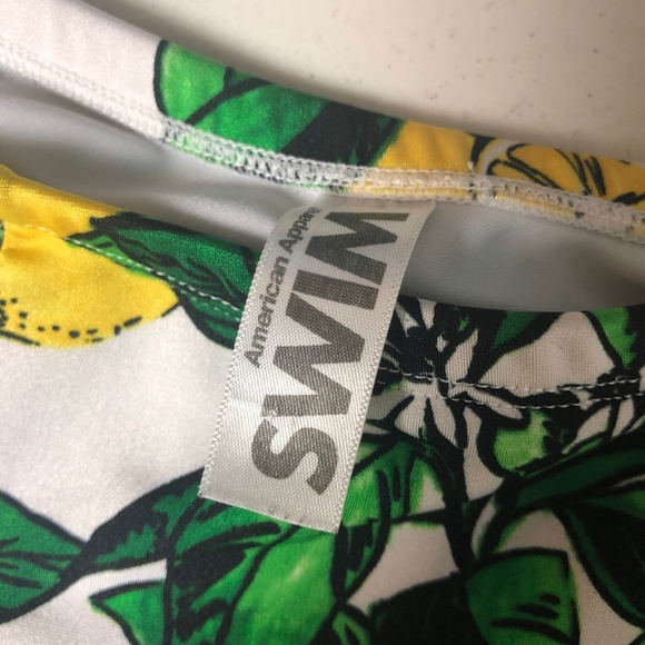 American Apparel High Waist Lemon Bikini Bottom - Picture 4 of 6